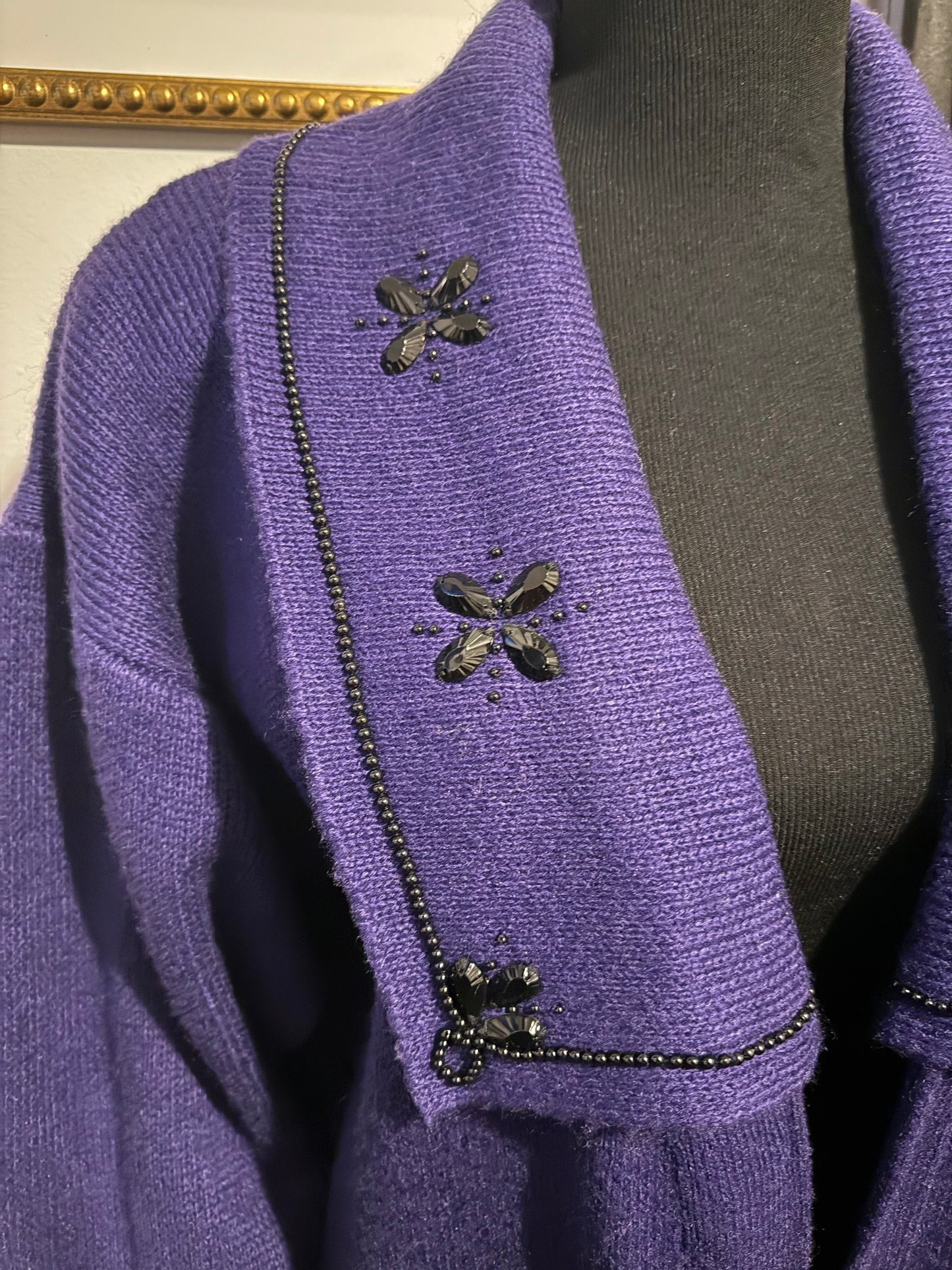 Eggplant Sweater