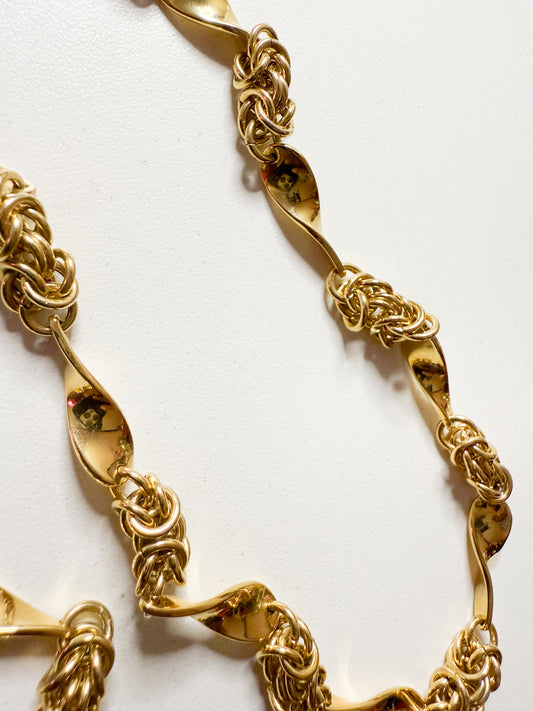 Twisted Time Necklace