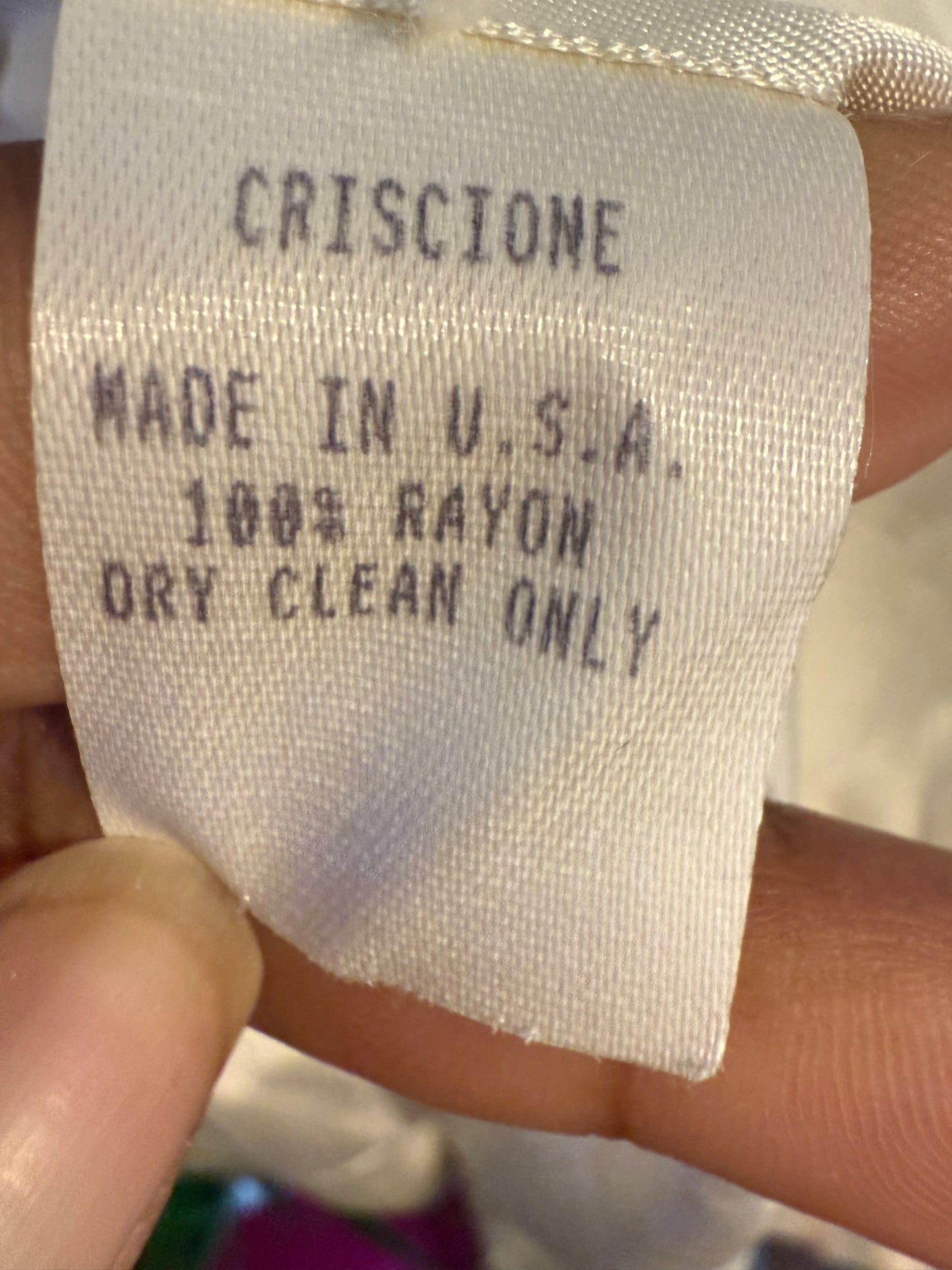 Criscione Cream Blazer