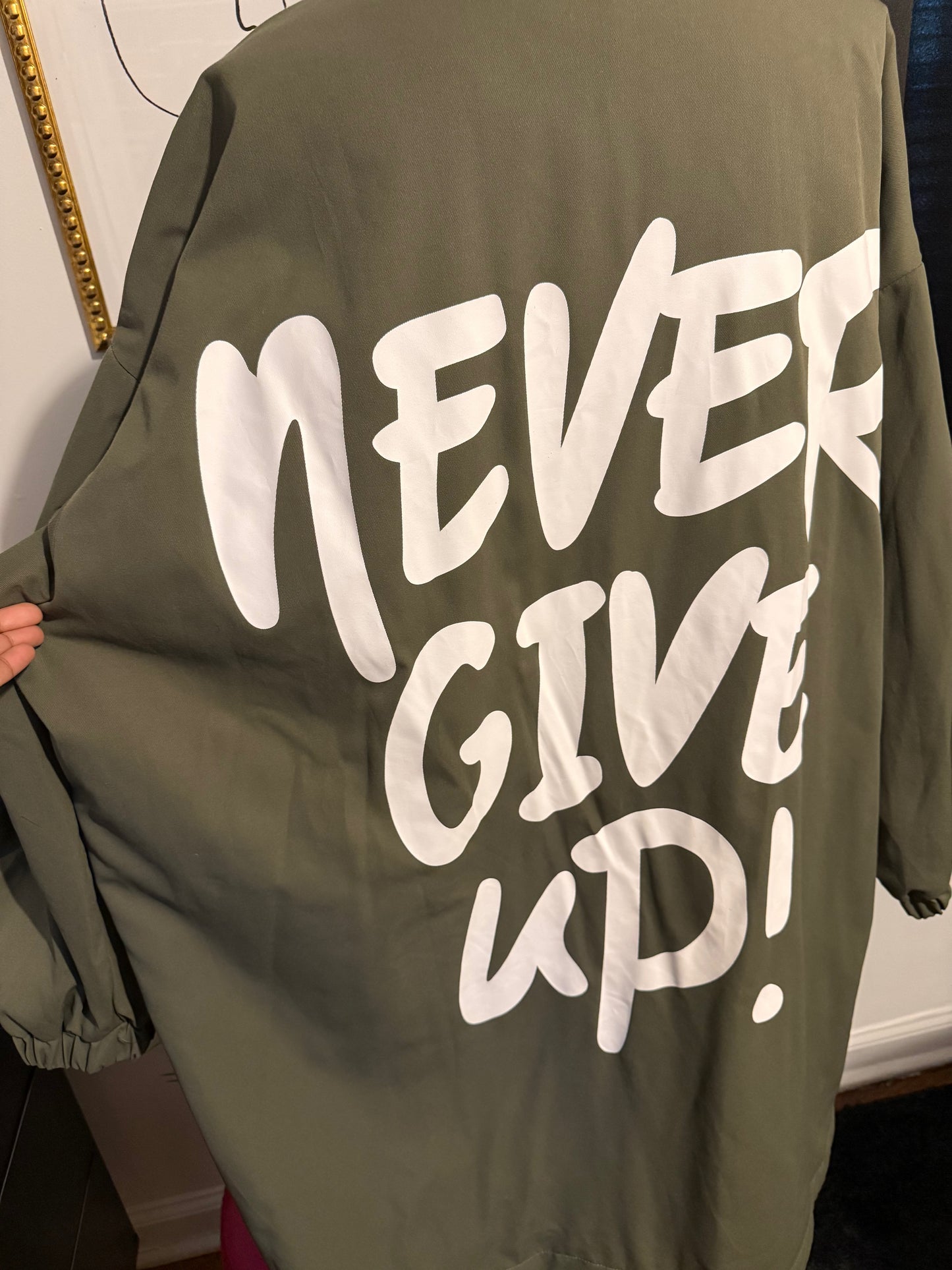 Never Give Up Jacket