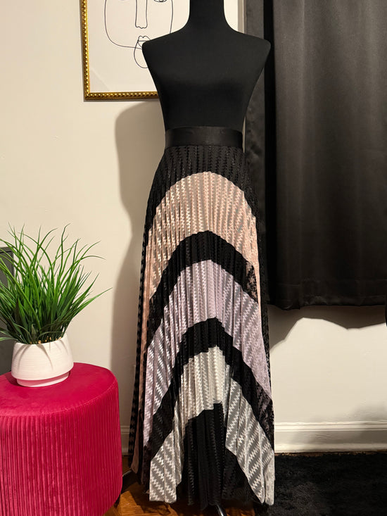 Pleated Multi Skirt