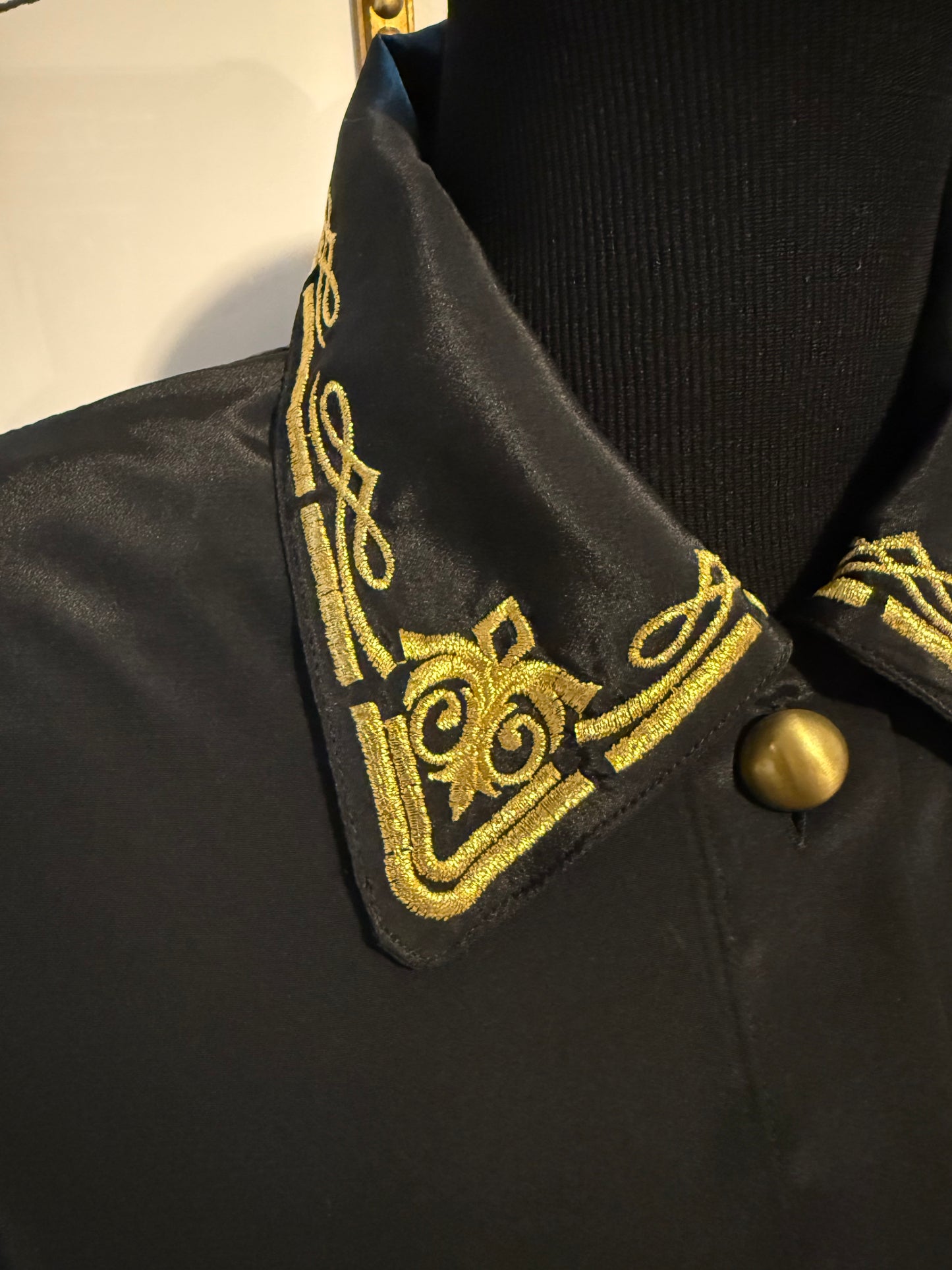 Midnight Gold Blouse