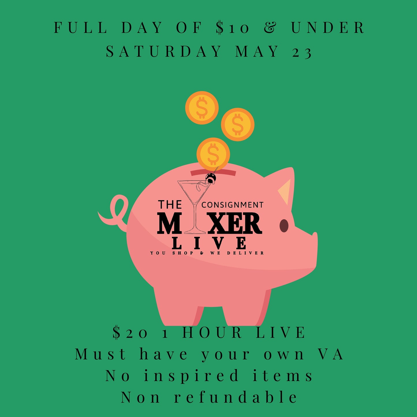 $10 & Under Live (May 23)
