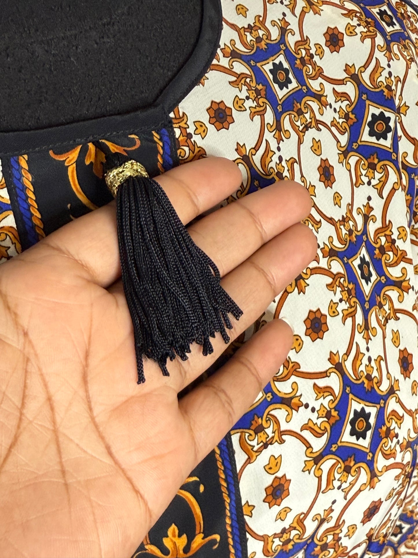Tassel Medallion Top