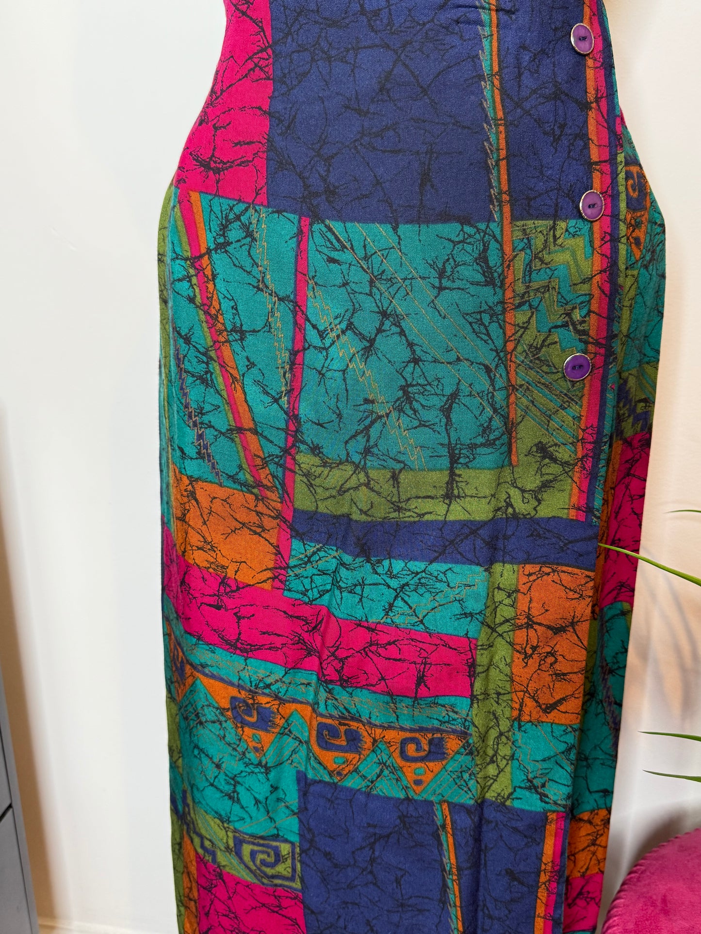 Watercolor Mosaic Skirt