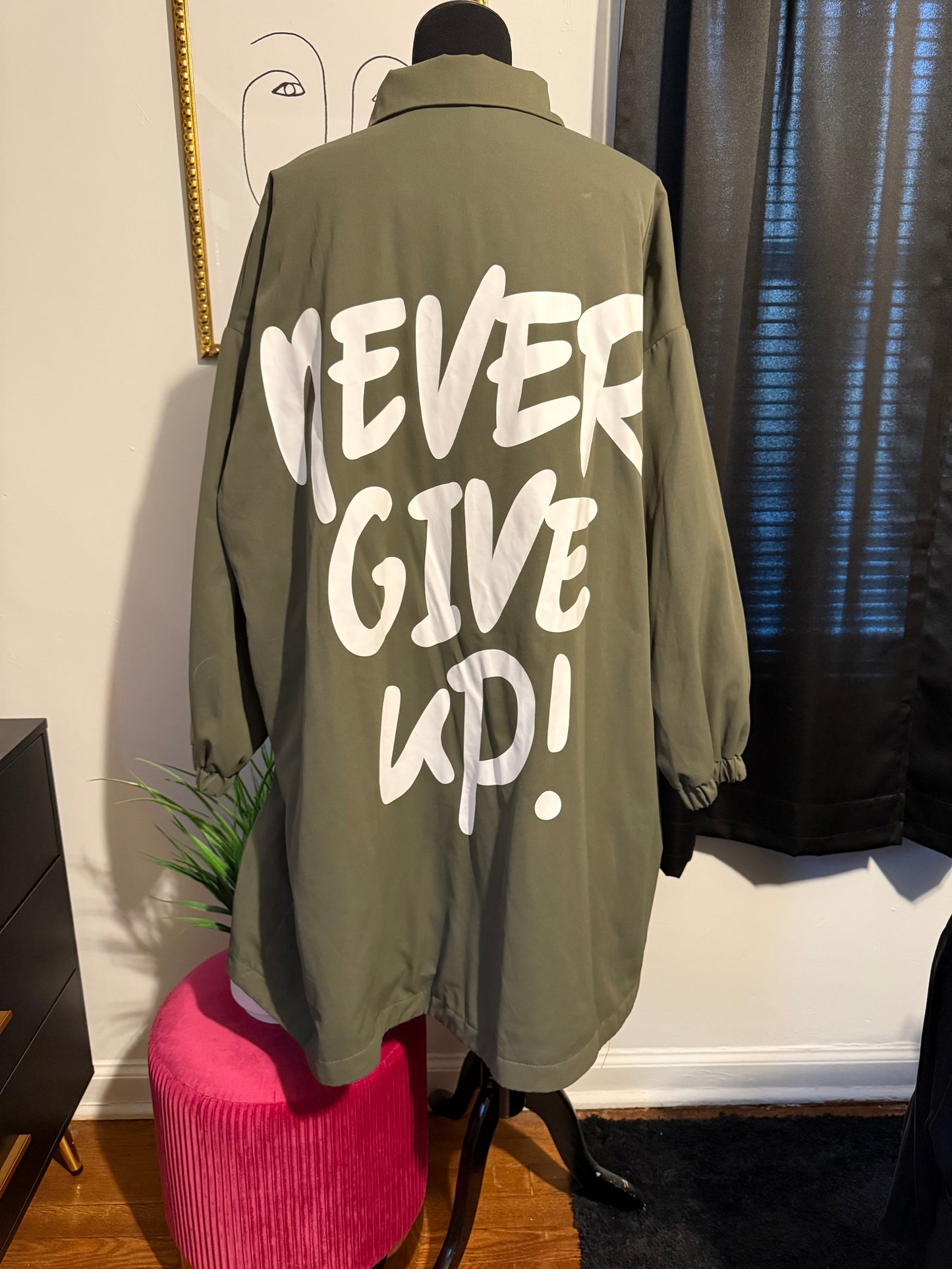 Never Give Up Jacket