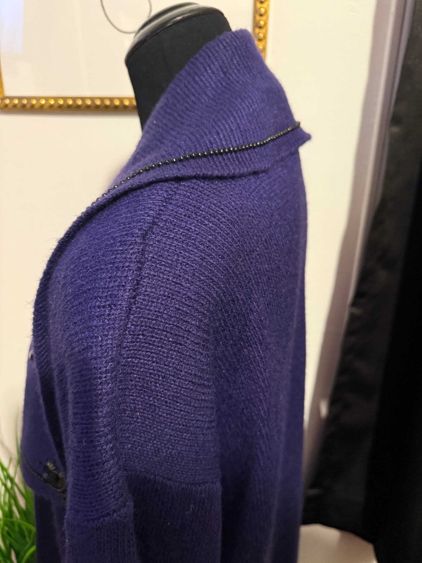 Eggplant Sweater