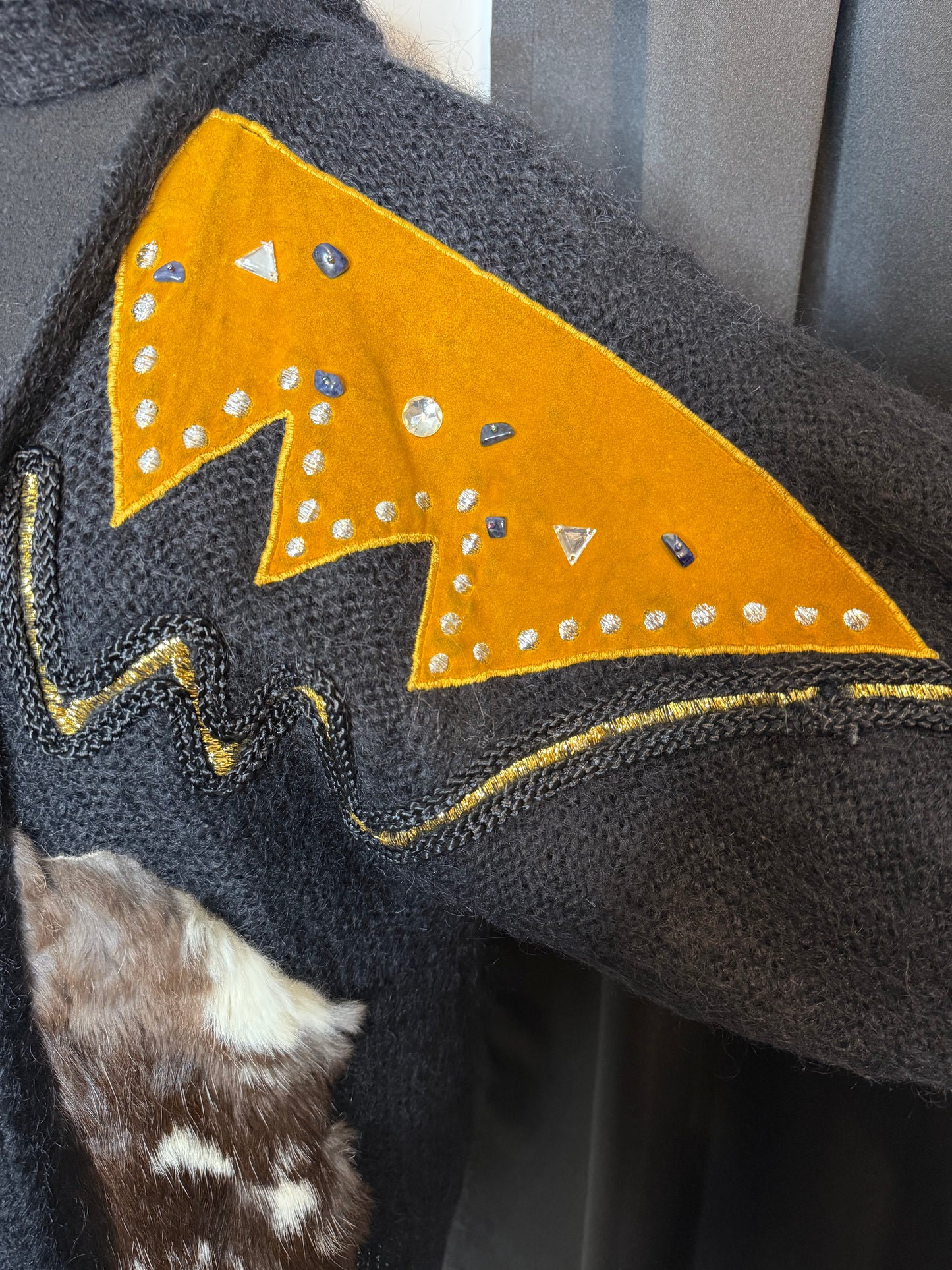 Tribal Fur Sweater