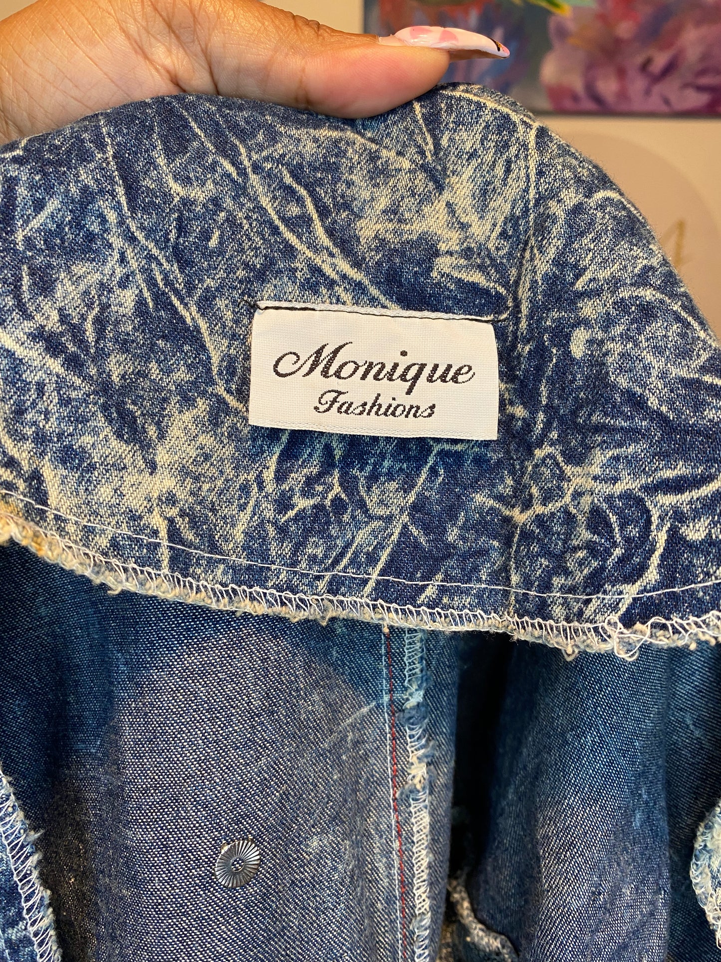 Pyramid Party Denim Jacket