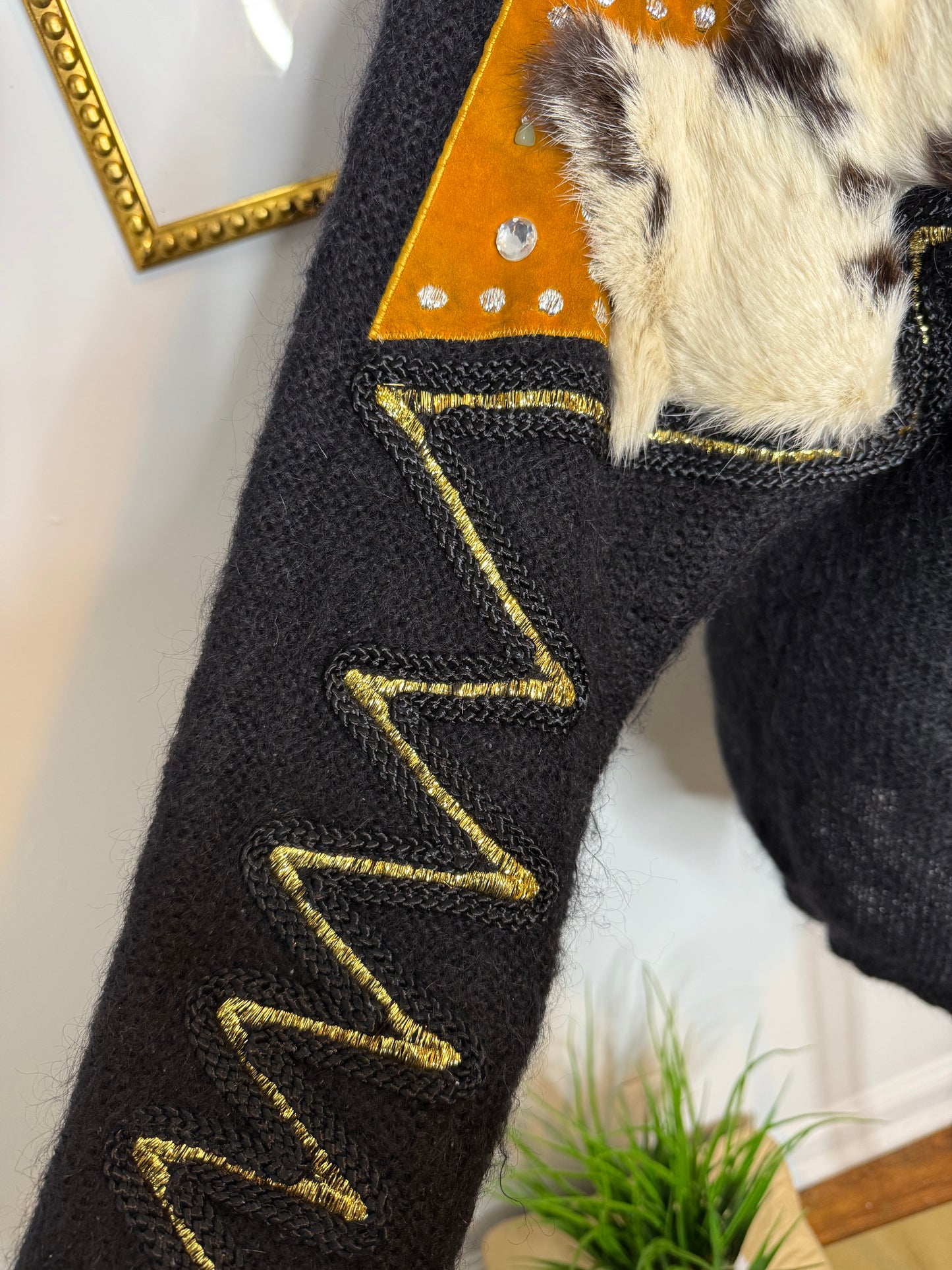 Tribal Fur Sweater