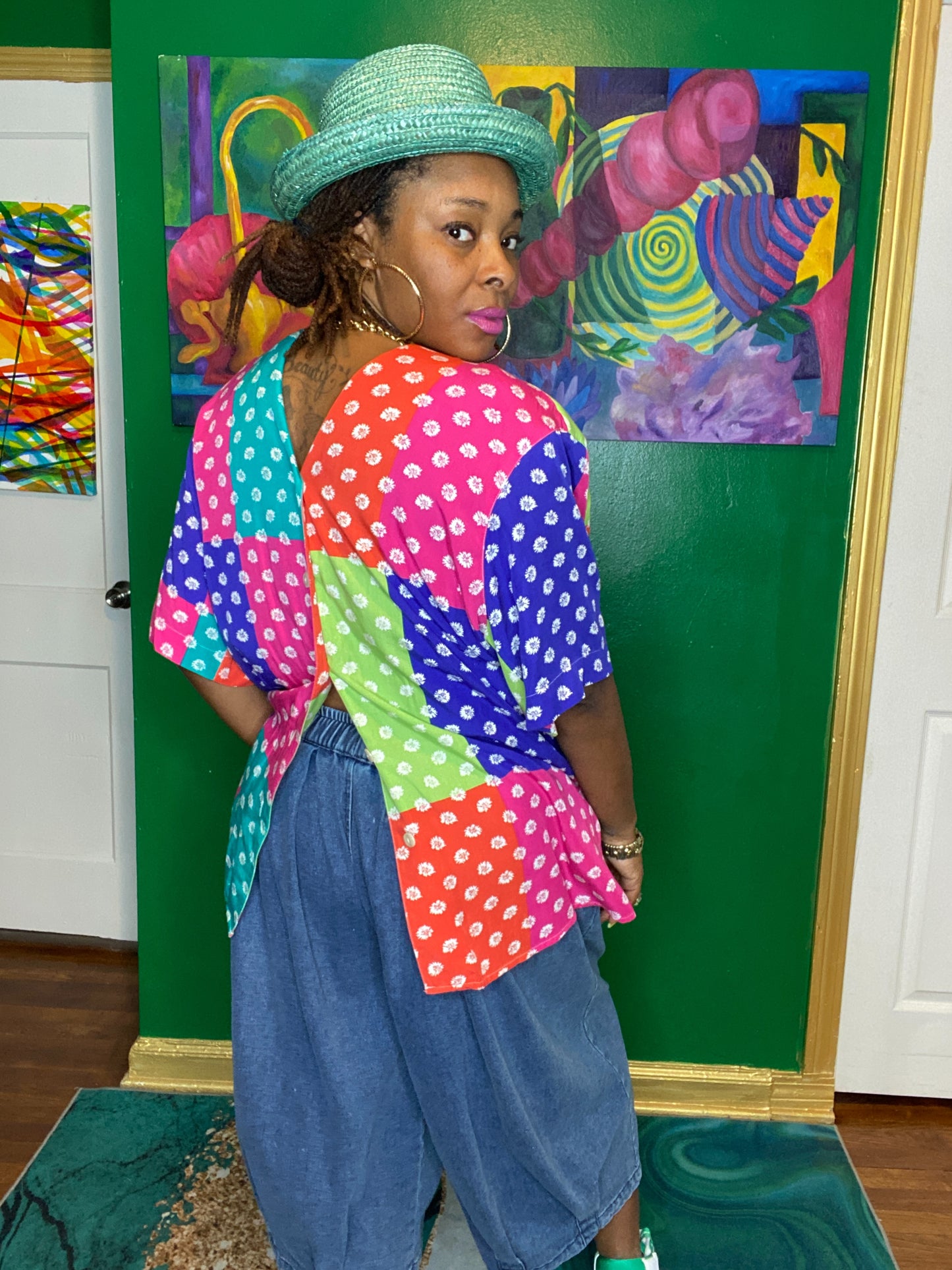 Blocks Of Colour Top