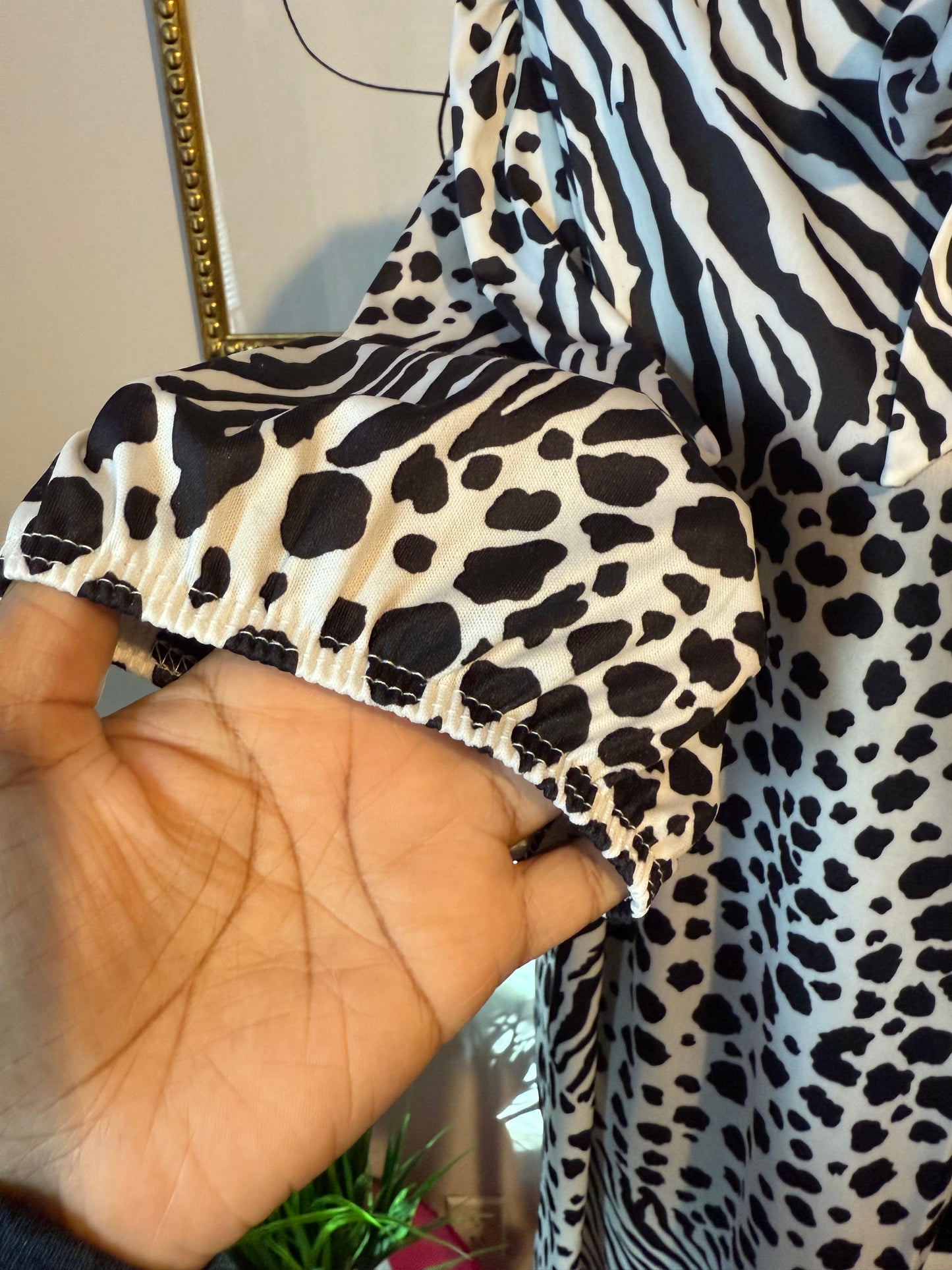 Cow Meets Zebra Top