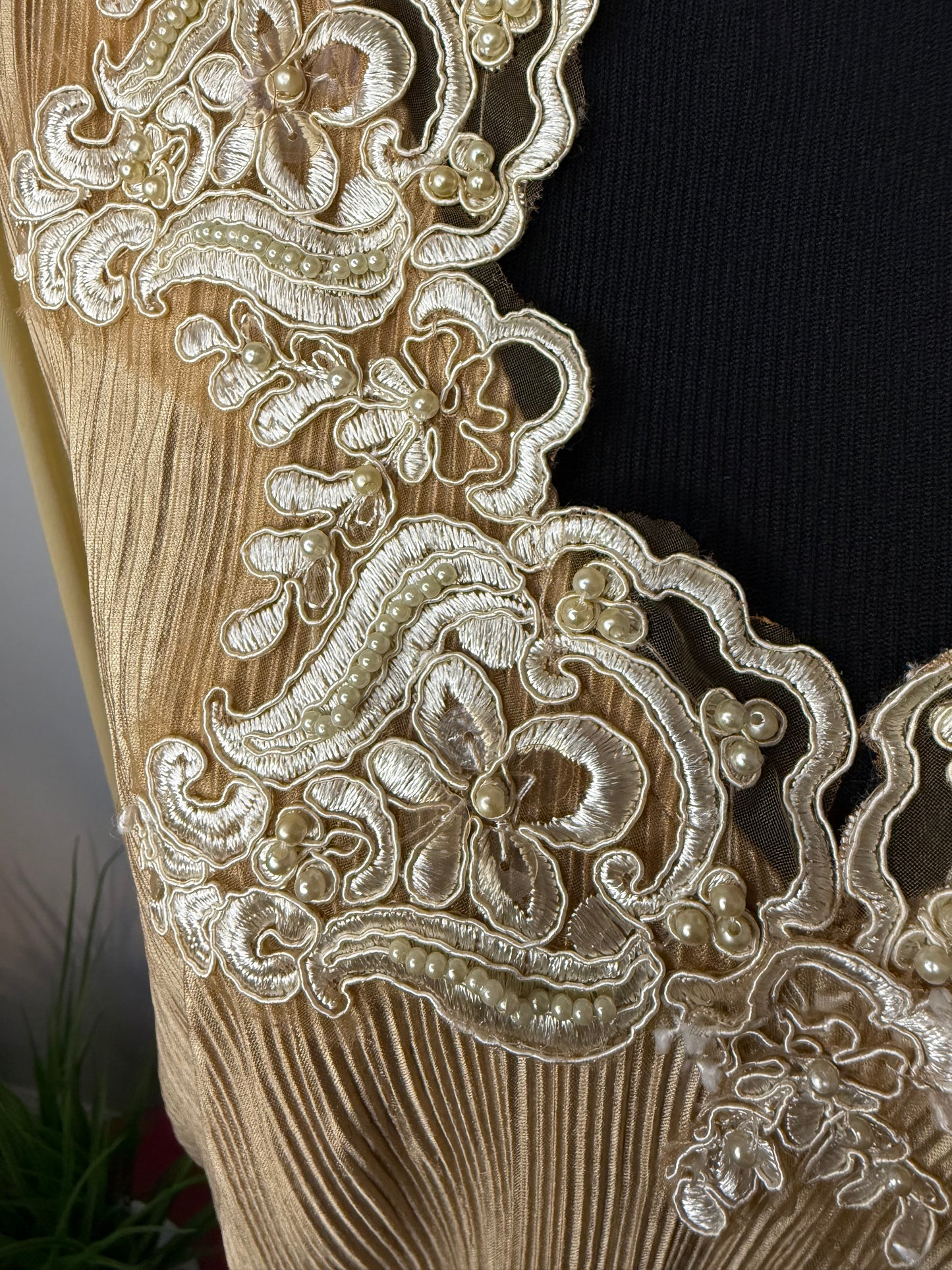 Old World Pleat Dress