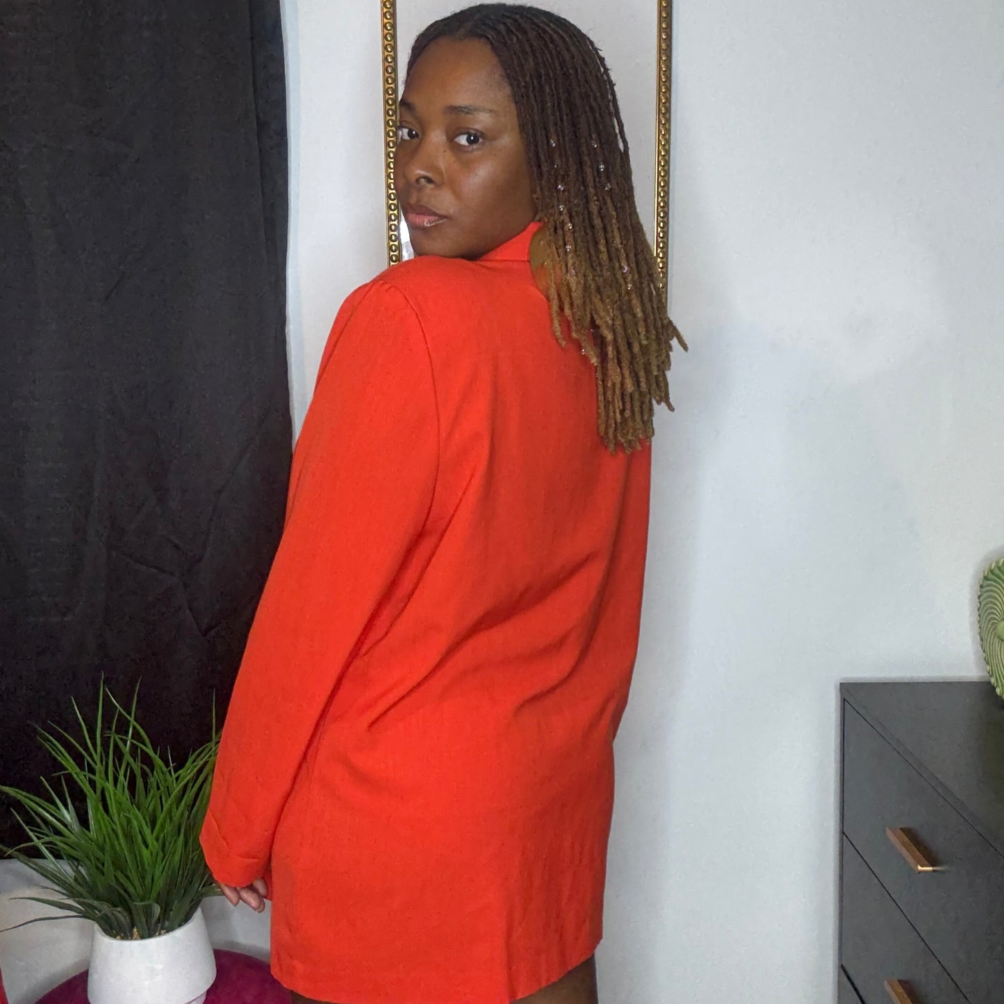 Transitional Solid Blazers
