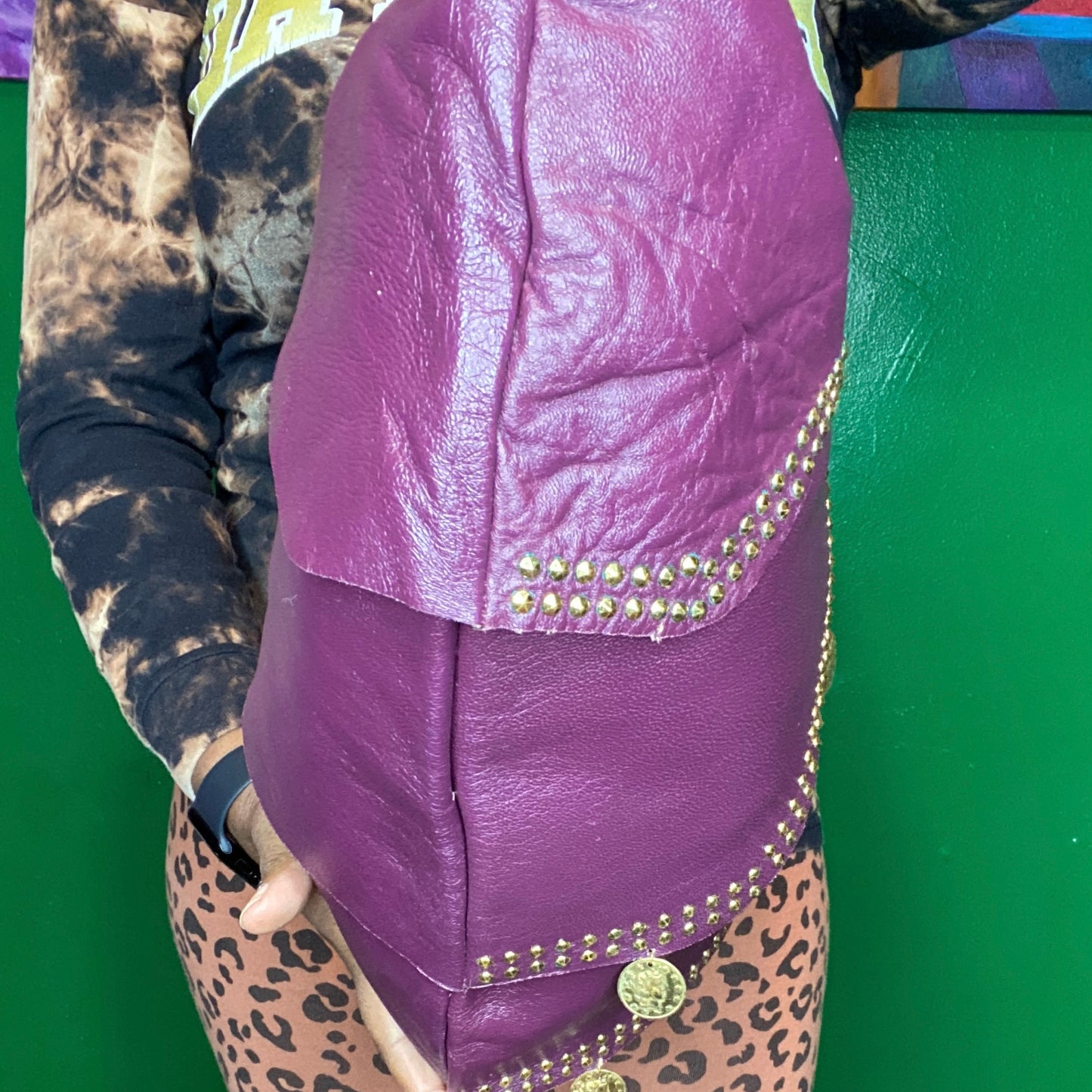 Grape-ing Hobo Bag