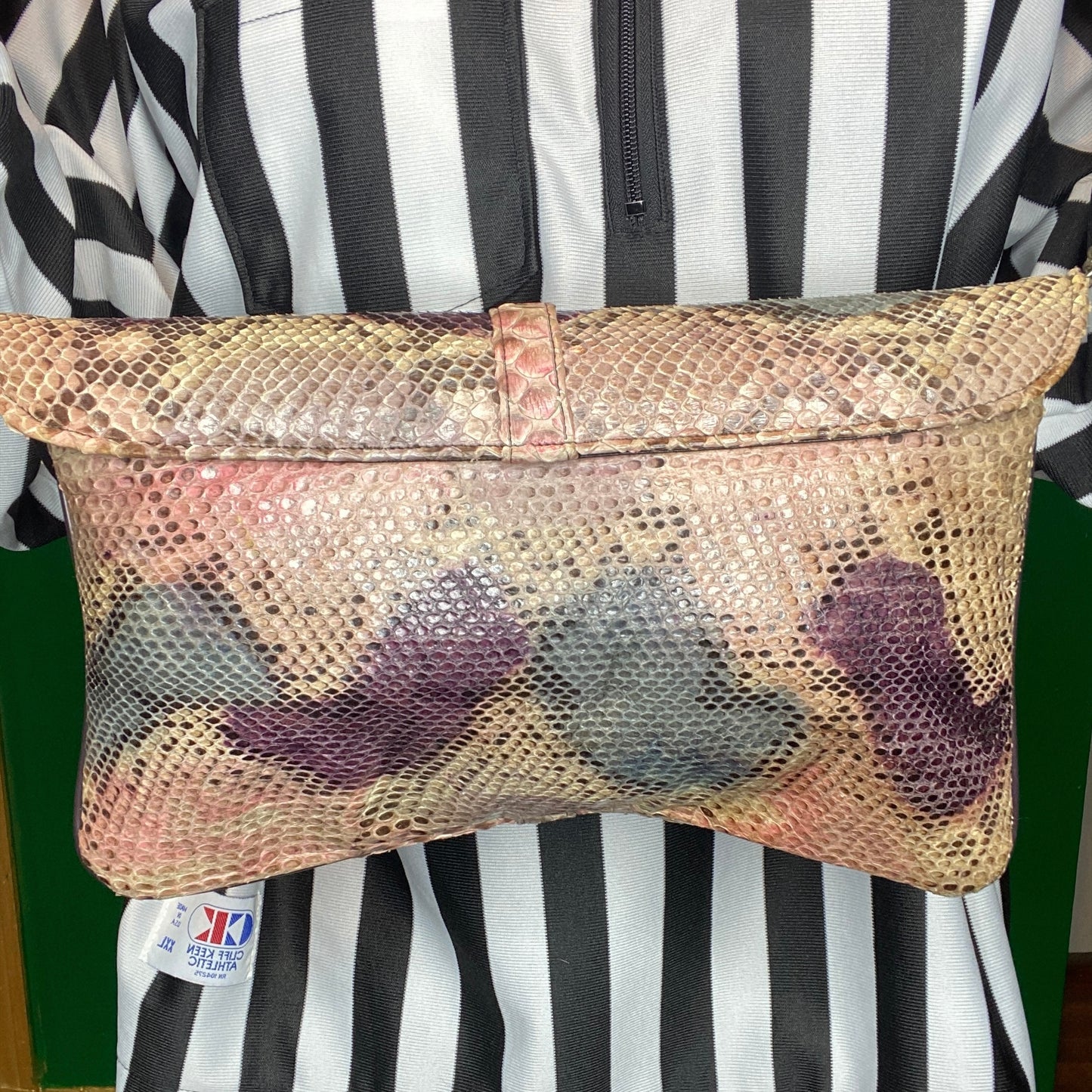 Multi Snakeskin Bag