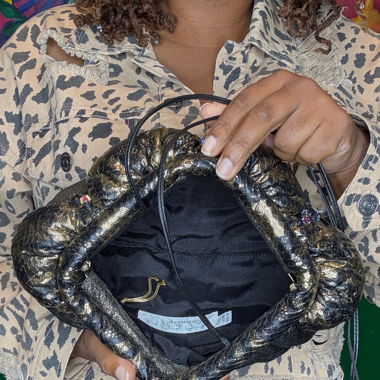Bejeweled Midnight Bag