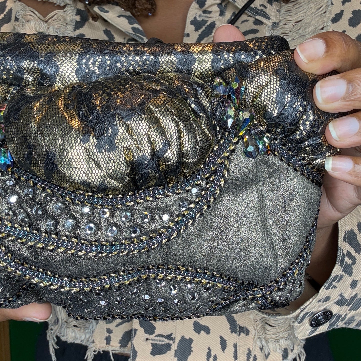 Bejeweled Midnight Bag