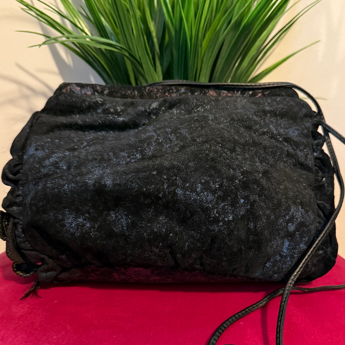 Rosette Feather Bag