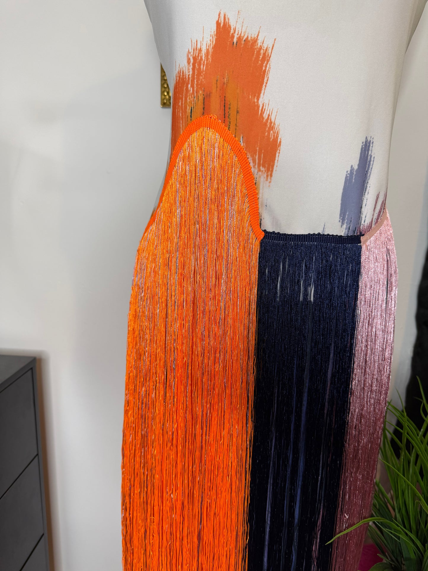 It’s The Fringe On Me Dress