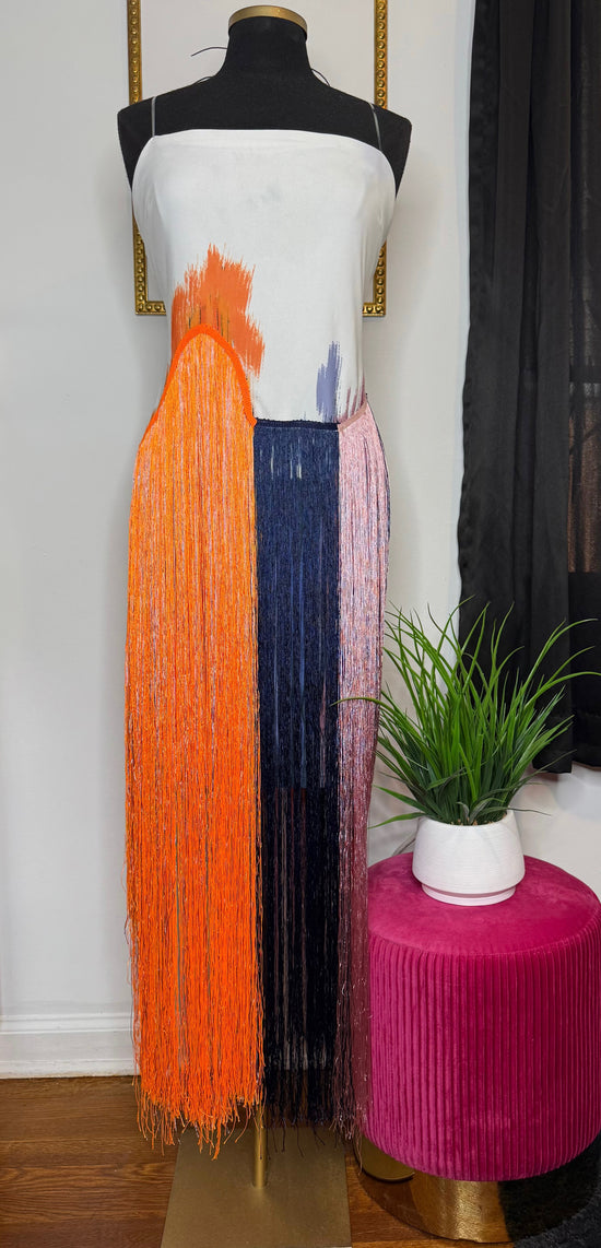 It’s The Fringe On Me Dress