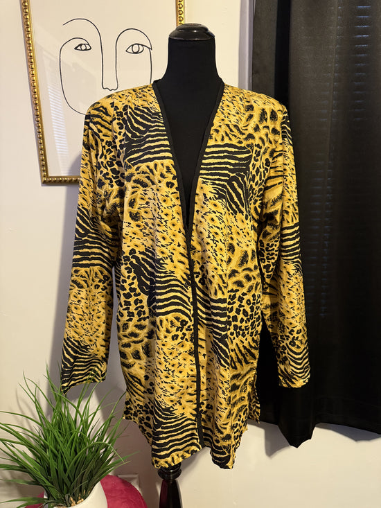 Yellow Animal Duster