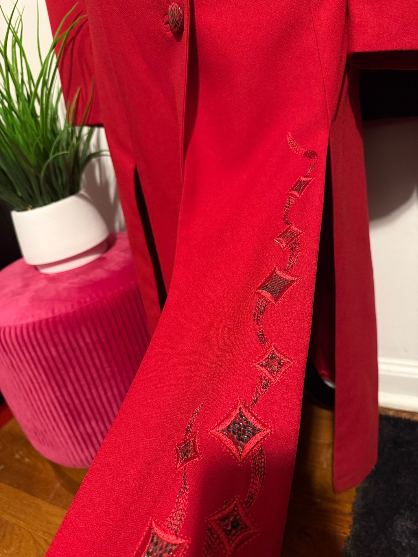 Slithering Red Jacket/Dress