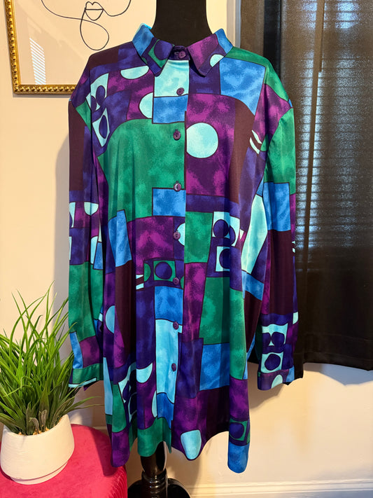 Purple Haven Blouse