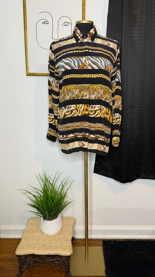 On My Animalistic Behavior Blouse
