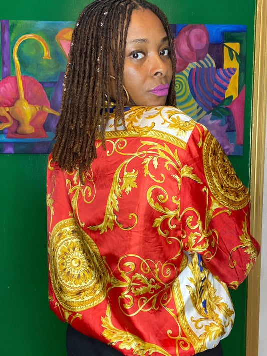 Have Mercy Reversible Baroque Style Jacket