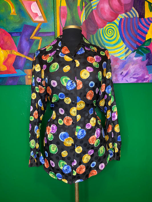 Buttons Galore Blouse