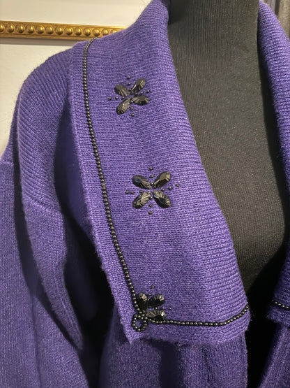 Eggplant Sweater