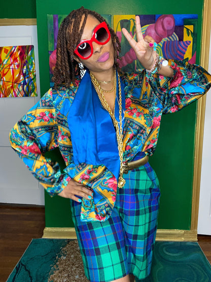 Plaid Em Down Interchangeable Set