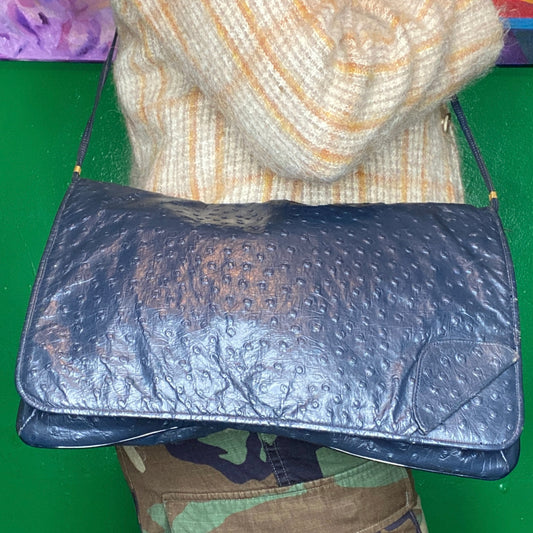 Embossed Blueberry Bag