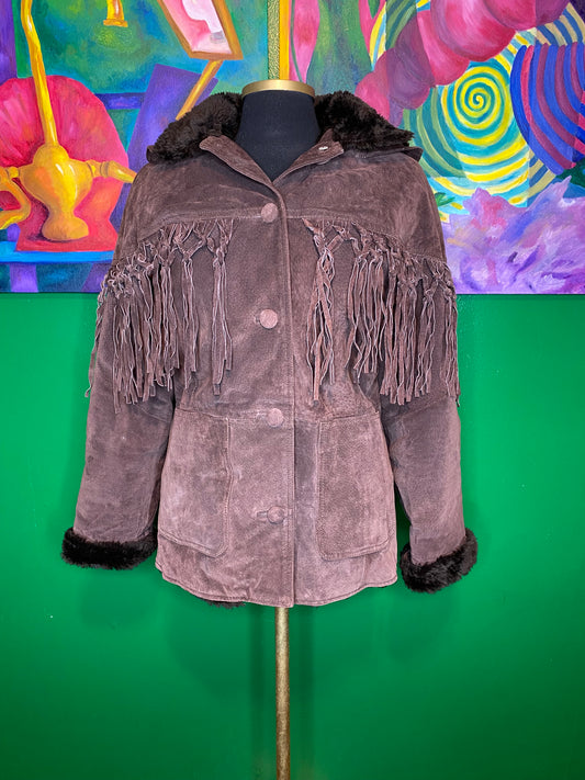 Chocolate City Fringe Jacket