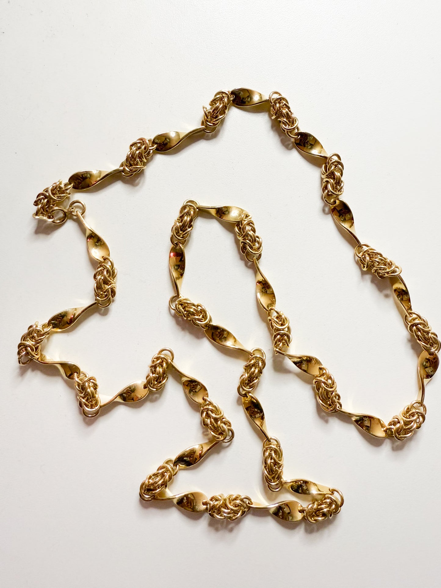 Twisted Time Necklace