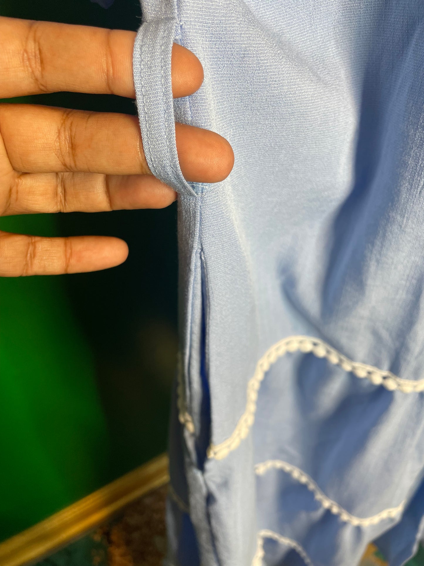 Tiered Ultra Blue Dress