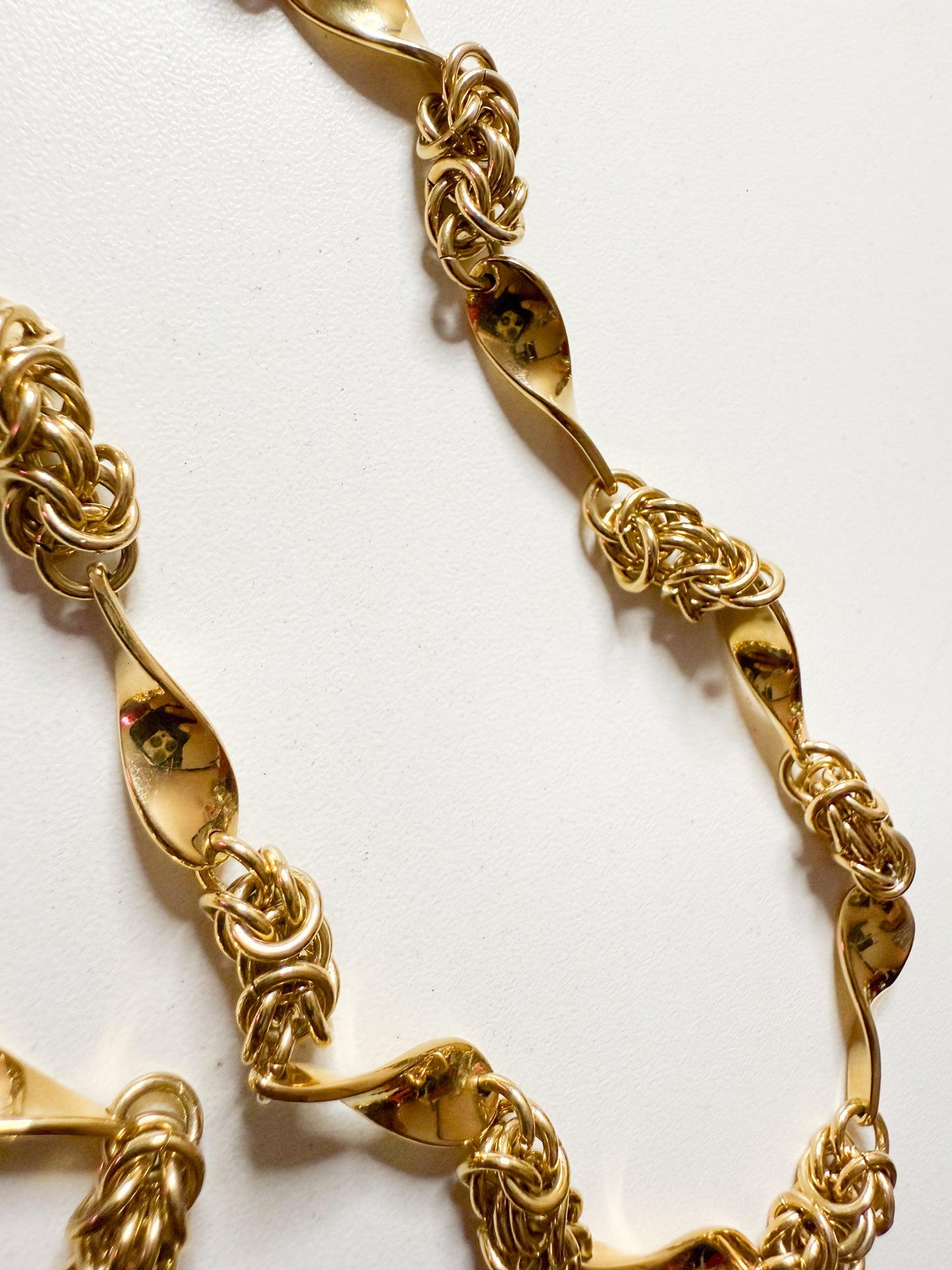 Twisted Time Necklace