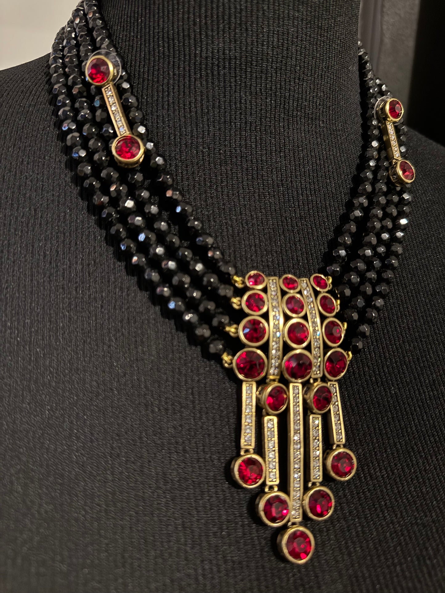 Red Ruby Jewelry Set