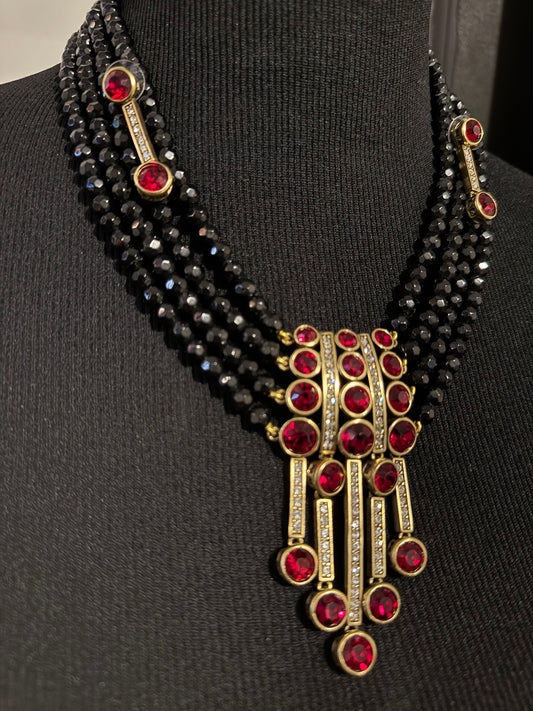 Red Ruby Jewelry Set