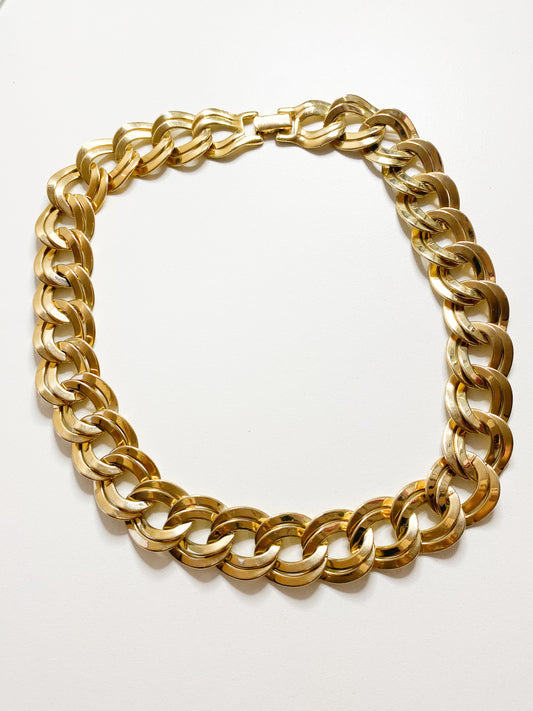 Double Ringed Necklace