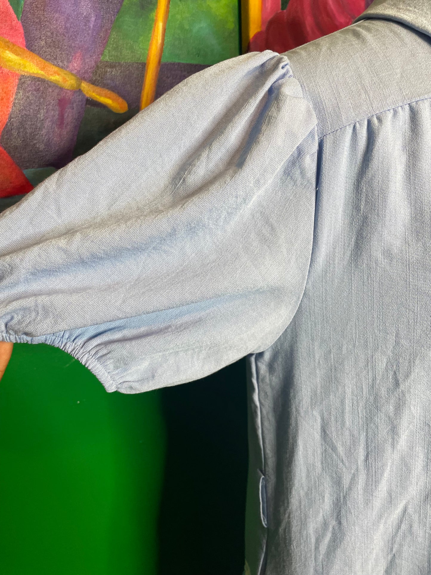 Tiered Ultra Blue Dress