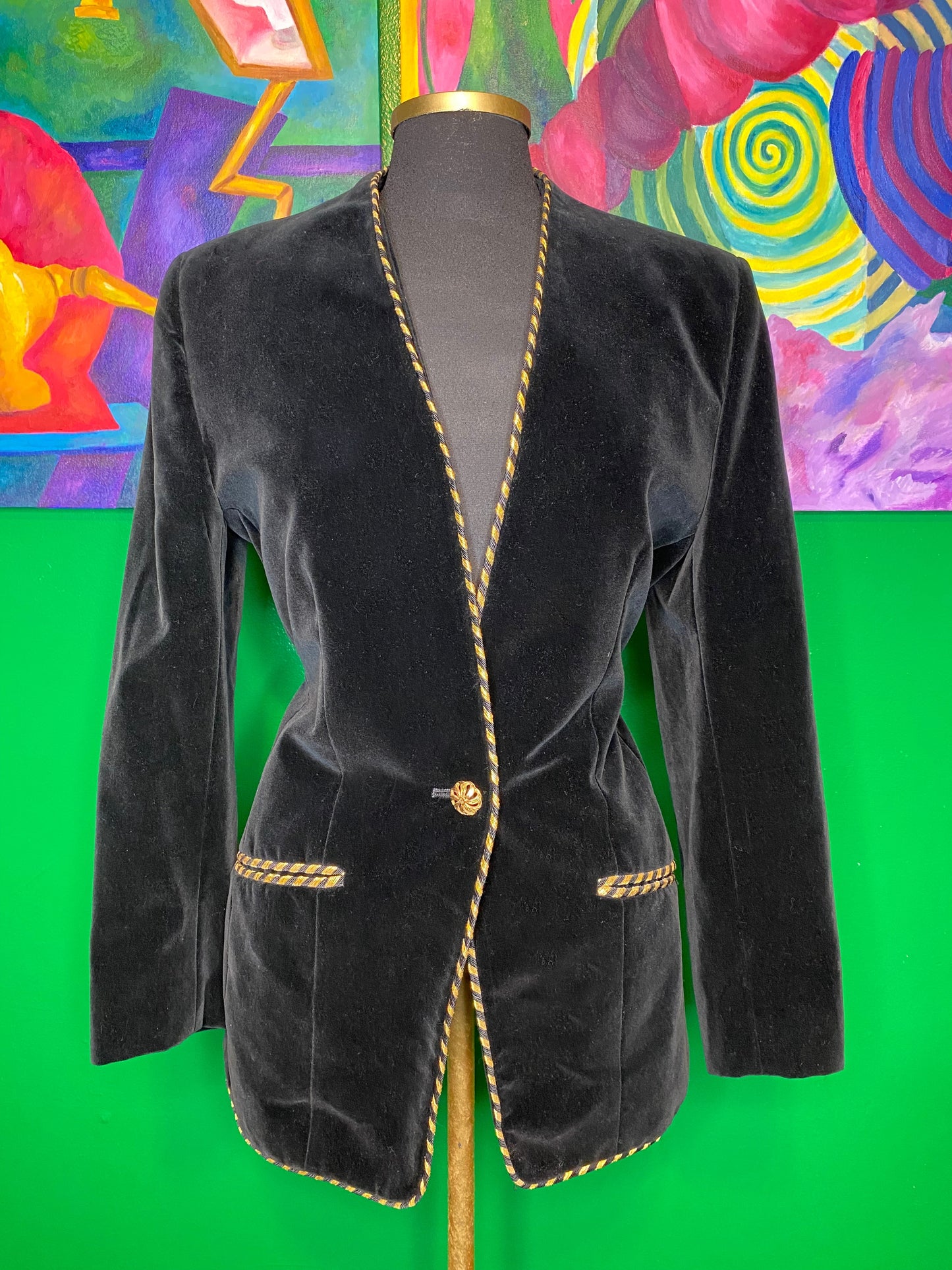 What Is It Velvet Blazer