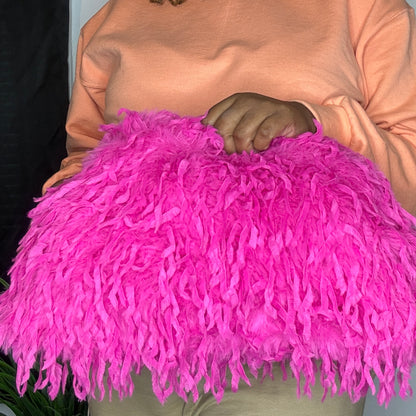 The Shag Oversized Clutch Bag 🥴