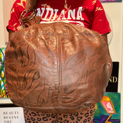 Leather Embossed Bag