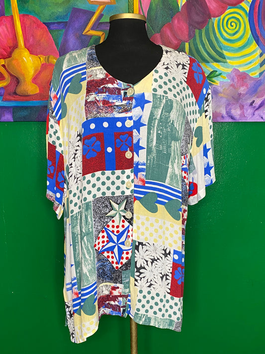 Alice N Wonderland Top