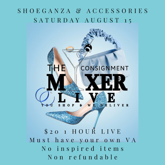 SHOEganza & Accessories Live (August 15)