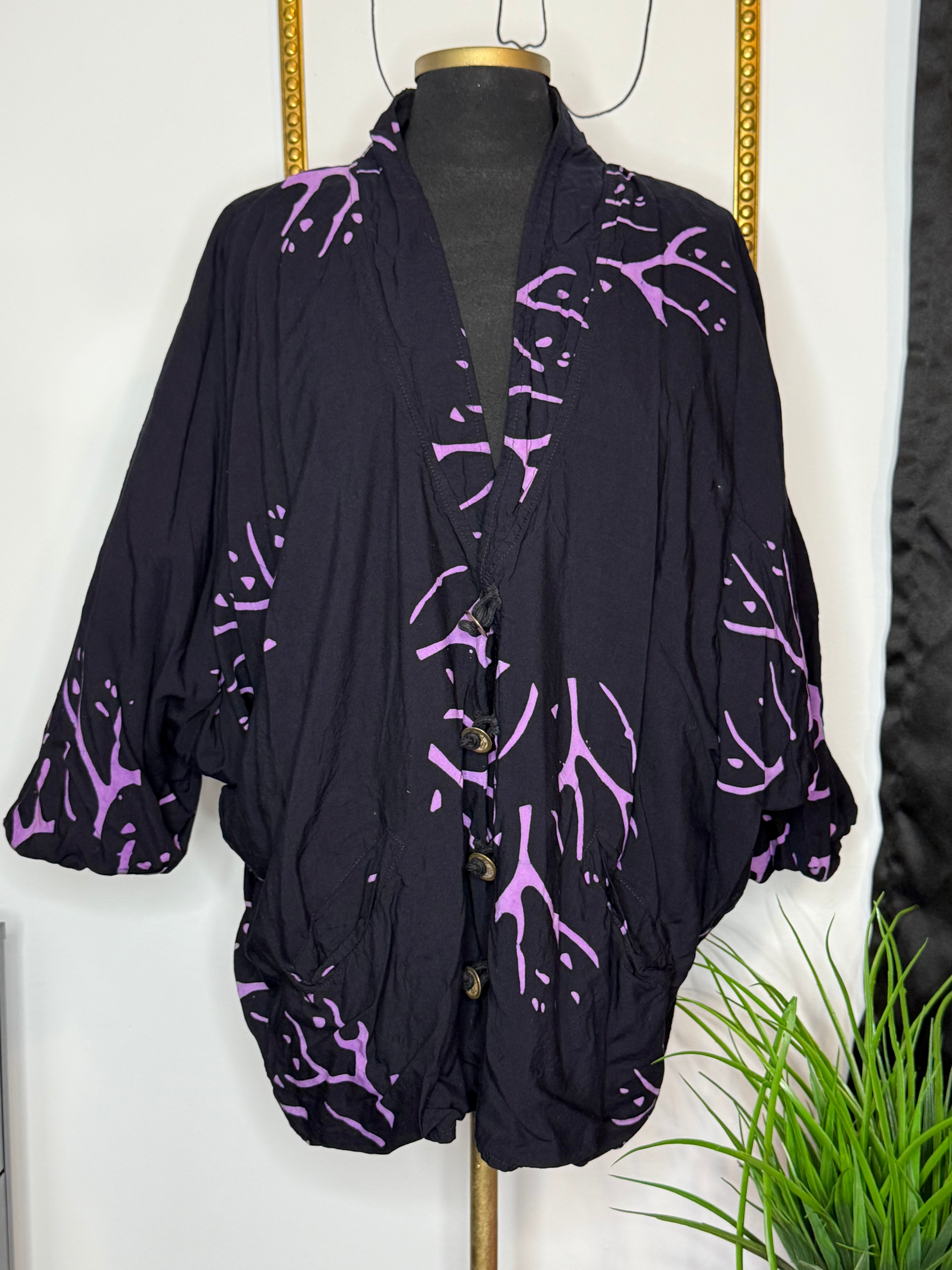 Purple Splatter Jacket – The Consignment Mixer