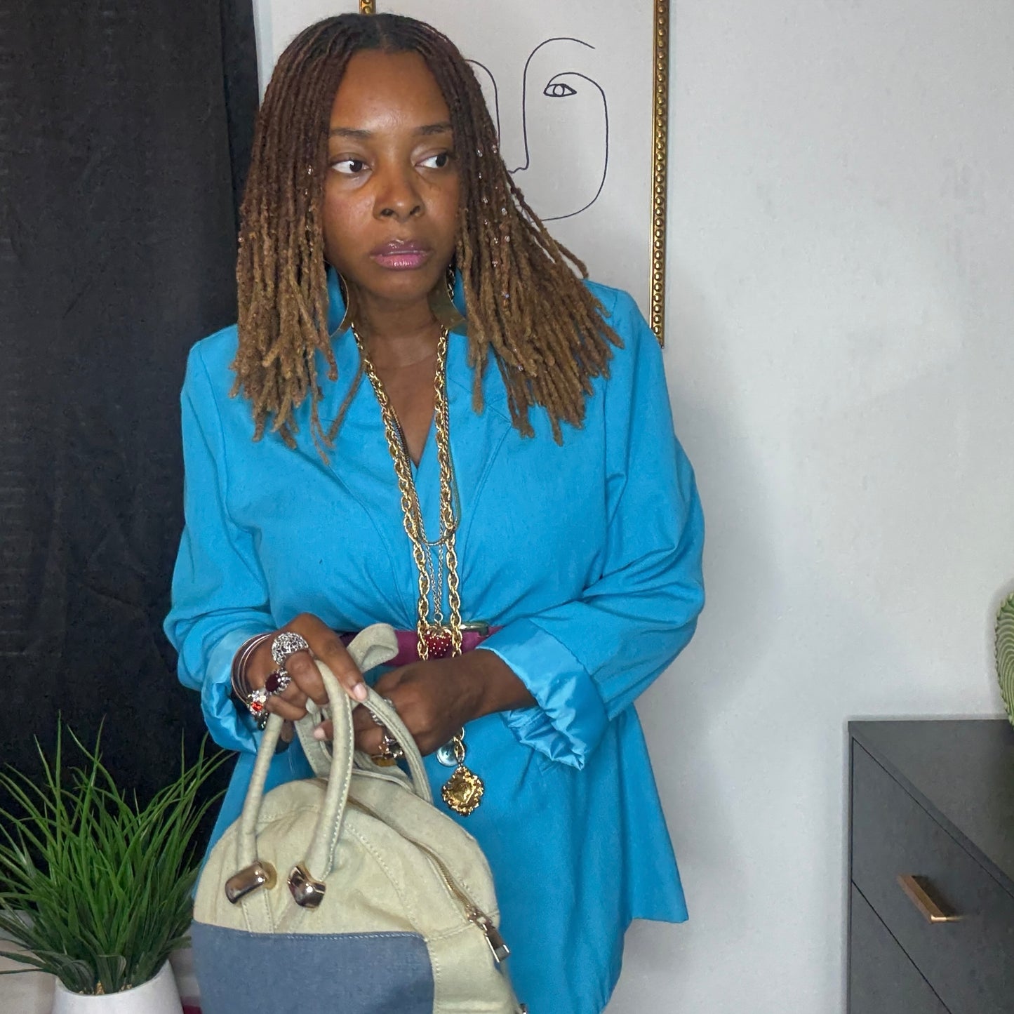 Transitional Solid Blazers