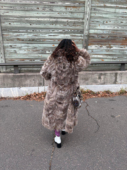 Flewed Out Fur Coat
